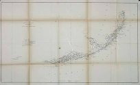 U.S. Coast Survey Showing the Progress of the Survey in Section No. VI from Cape Florida to Tortugas Islands