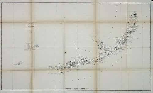 U.S. Coast Survey Showing the Progress of the Survey in Section No. VI from Cape Florida to Tortugas Islands