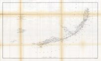U.S. Coast Survey Sketch F Showing the Progress of the Survey Section No. VI From Cape Florida to Tortuga Island