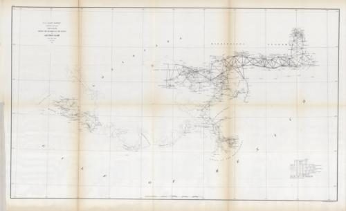 U.S. Coast Survey Sketch H Showing the Progress of the Survey in Section No. VIII