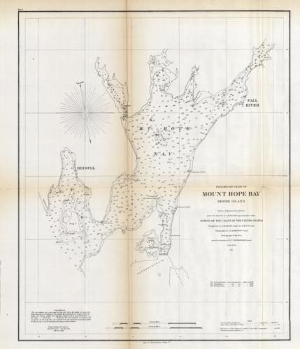 Preliminary Chart of Mount Hope Bay Rhode Island