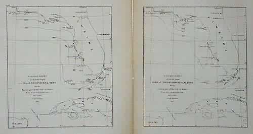 U.S. Coast Survey Cotidal Lines of Diurnal and semi-Diurnal Tides