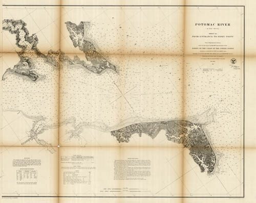 Potomac River (Sheet No.1) from Entrance to Piney Point