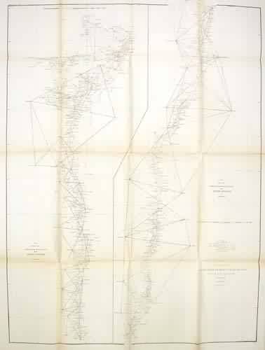 U.S. Coast Survey Sketch B No. 2 Showing the Progress of the Survey of New York Bay and Hudson River