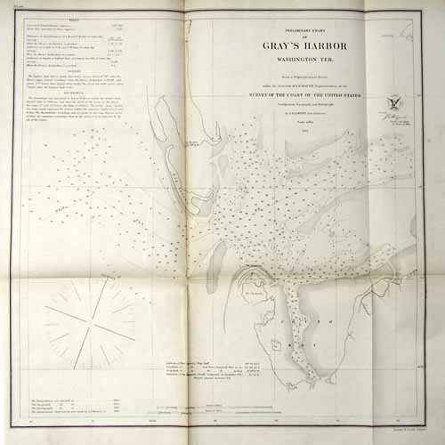 Preliminary Chart of Grays Harbor Washinton Ter.