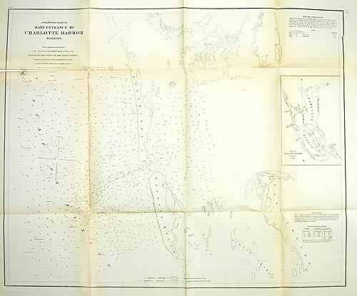 Preliminary Chart of Main Entrance to Charlotte Harbor