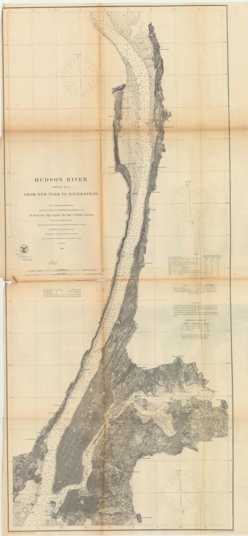 Hudson River Sheet No. 1 from New York to Haverstraw