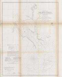 Preliminary Chart of Port Royal Entrance Beaufort Broad and Chechessee Rivers