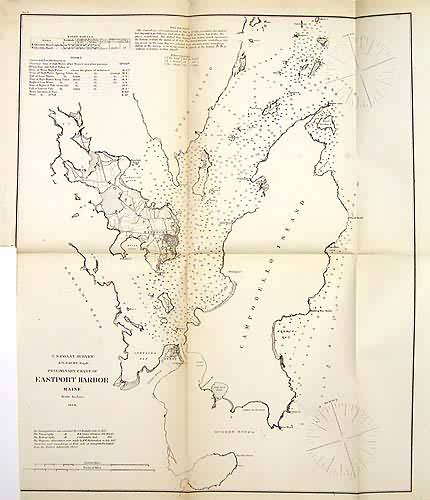 Preliminary Chart of Eastport Harbor Preliminary Chart of Eastport Harbor