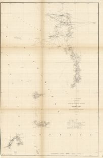 Sketch K Showing the Progress of the Survey in Section No. XI (Upper Sheet) from Tillamook Bay to the Boundary