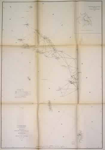 U.S. Coast Survey Sketch J  Showing the Progress of the Survey In Section No. X San Diego to Point Sal