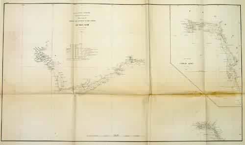 U.S. Coast Survey Sketch G Showing the Progress of the Survey in Section No. VII