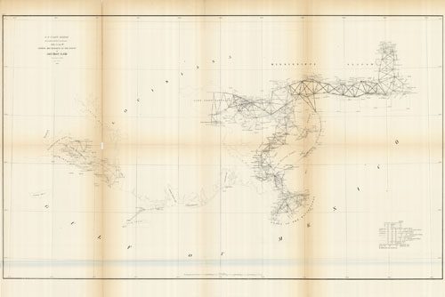 Sketch H Showing the Progress of the Survey in Section No. VIII