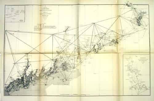 U.S. Coast Survey Sketch A Showing the Progress of the Survey in Section No. 1