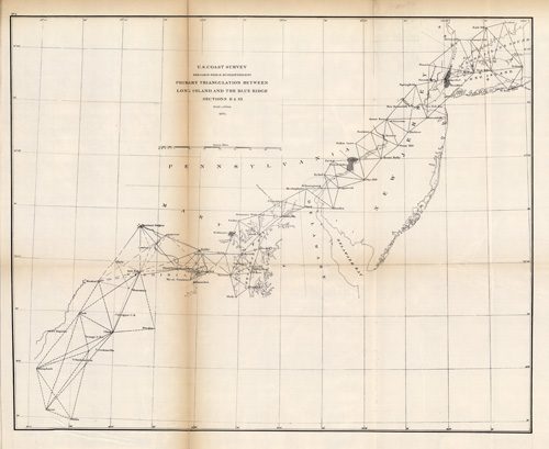 Primary Triangulation Between Long Island and the Blue Ridge Sections II & III