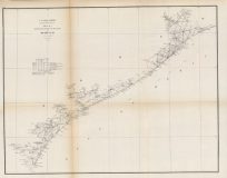 Sketch I - Showing the Progess of the Survey in Section No. IX - From 1848 to 1871