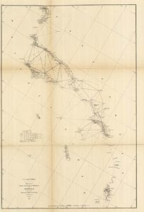 Sketch J Showing the Progress of the Survey in Section No. X - Lower Sheet - From San Diego to Pt. Sal - 1875