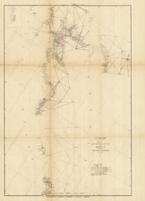 Sketch Showing the Progress of the Survey in Section No. X - Middle Sheet - From Pt. Sal to Tomales Bay - 1877