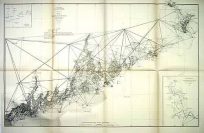 U.S. Coast Survey Sketch A Showing the Progress of the Survey in Section No. 1