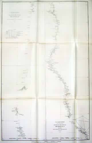 U.S. Coast Survey Progress of the Survey in Section No. XI From the California Line to Tillamook Bay