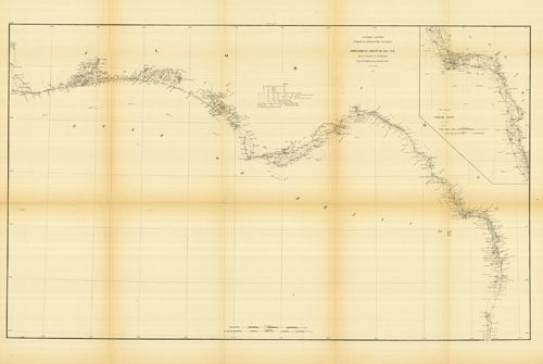 United States Coast and Geodetic Survey Progress Sketch Sec. VI West Coast of Florida Tampa Bay and Vicinity