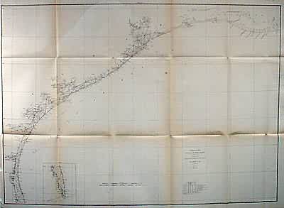 Antique Coastal Survey- Laguna Madre to Vermillion Bay