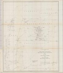 Sketch Showing Triangulation in Western Massachusetts 1860-85 Including State Survey by S. Borden 1832-38' and Connection with the Hudson River N.Y. 1851-'77