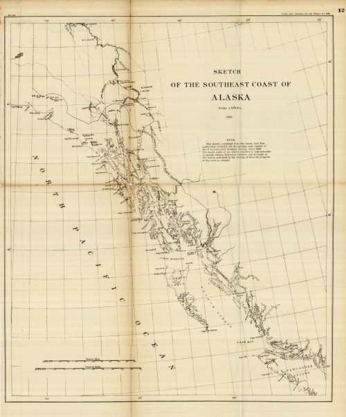 Sketch of the Southeast Coast of Alaska