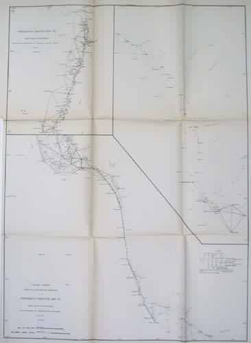 United States Coast and Geodetic Survey Progress Sketch Sec. VI West Coast of Florida  Cape Sable to Charlotte Harbor