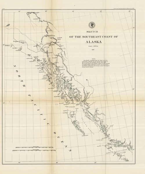 Sketch of the Southeast Coast of Alaska