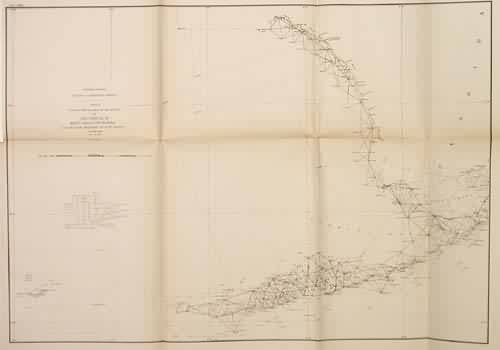 United States Coast and Geodetic Survey Sketch Showing the Progress of the Survey in Section No. VI West Coast of Florida From Cape Romano to Key West