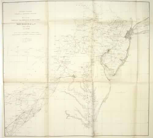 United States Coast and Geodetic Survey Sketch Showing the Progress of the Survey in Sections 2 & 3 United States Coast and Geodetic Survey Sketch Showing the Progress of the Survey in Sections 2 & 3