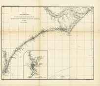 Progress of the Surveys and Resurveys on the Coast of North and South Carolina - 1890