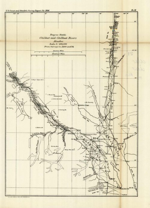 Progress Sketch - Chilkat and Chilkoot Rivers, Alaska - Art Source ...