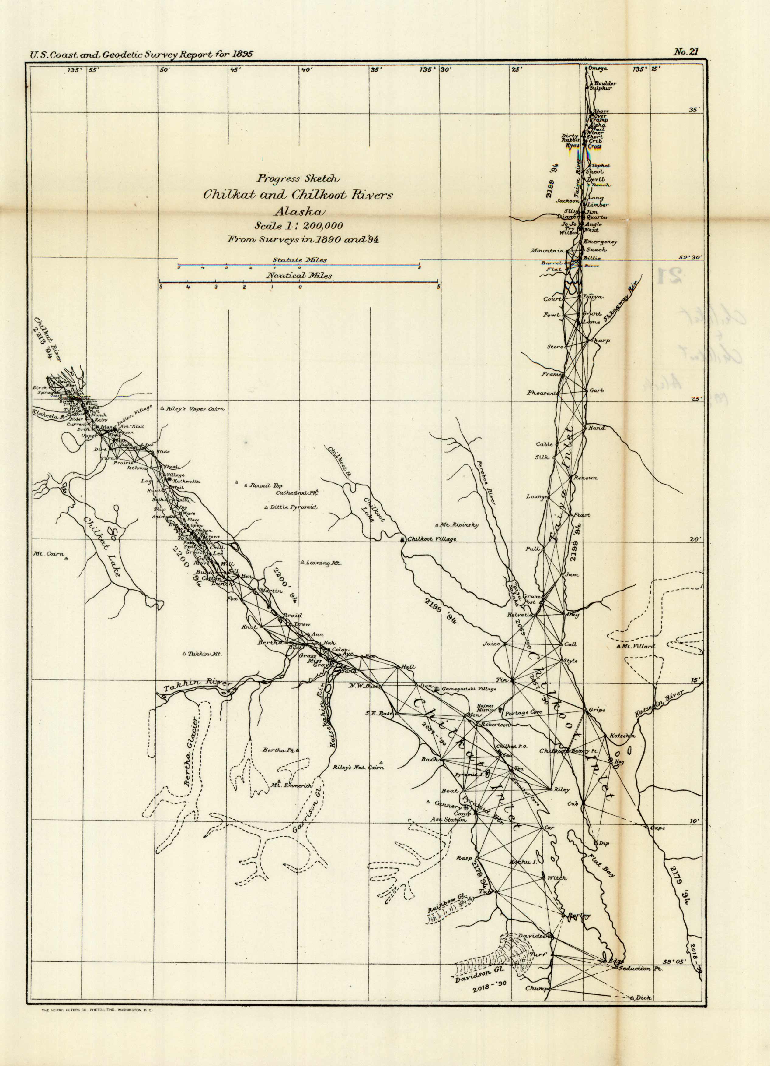 Progress Sketch - Chilkat and Chilkoot Rivers Progress Sketch - Chilkat and Chilkoot Rivers