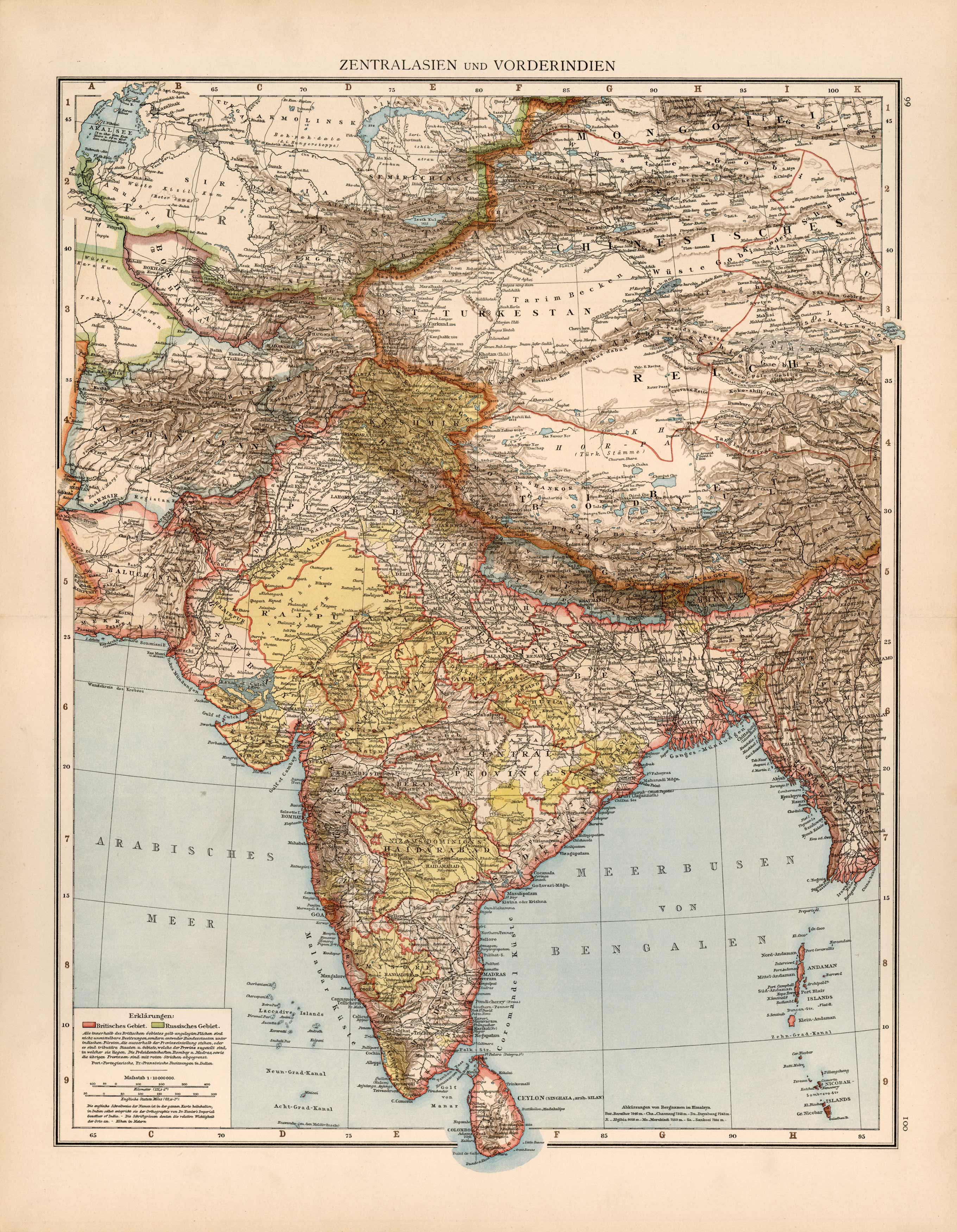 Zentralasien und Vorderindien (Central Asia and India) Zentralasien und Vorderindien (Central Asia and India)