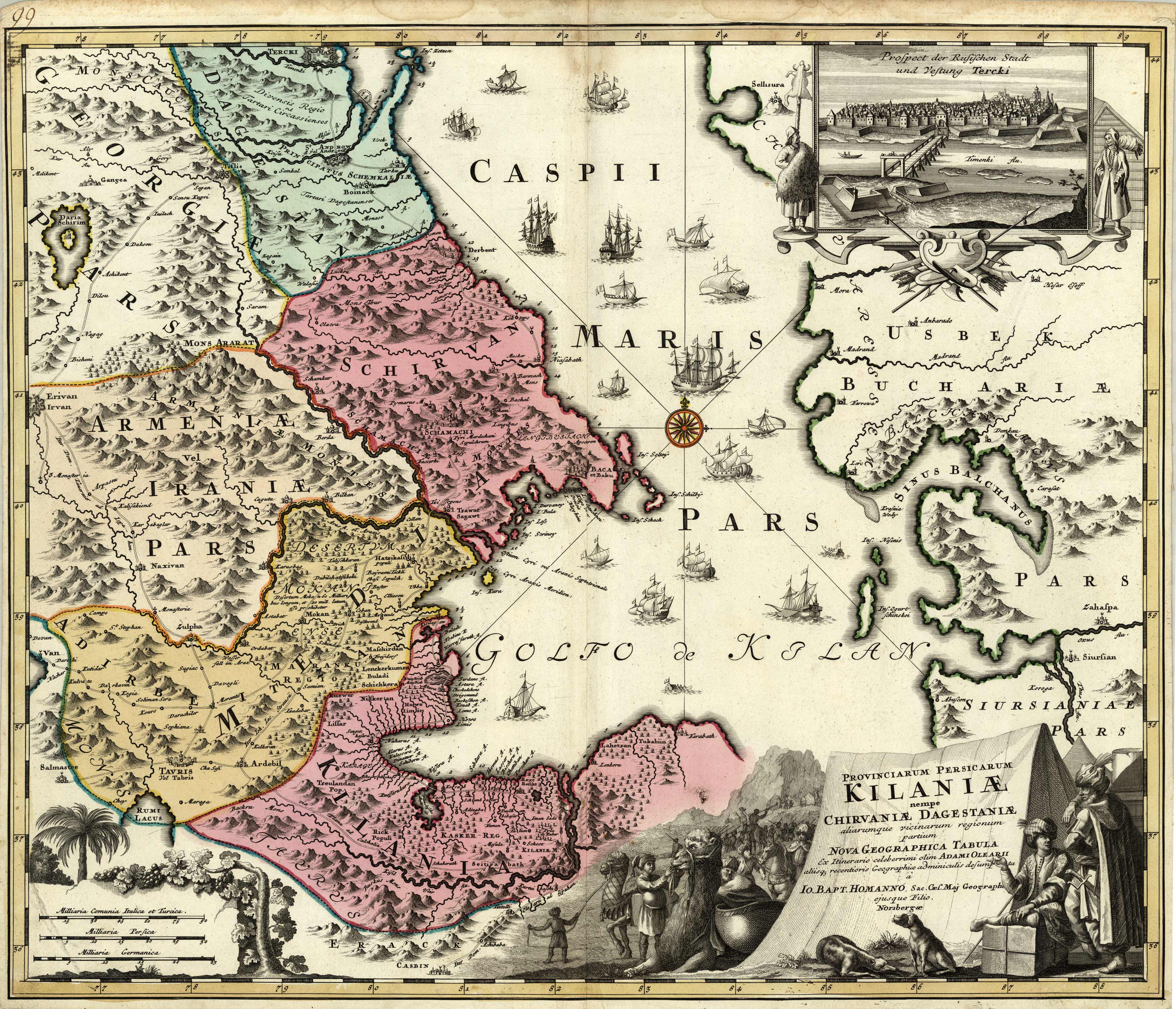 Provinciarum Persicarum Kilaniae nempe Chirvaniae Dagestaniae [