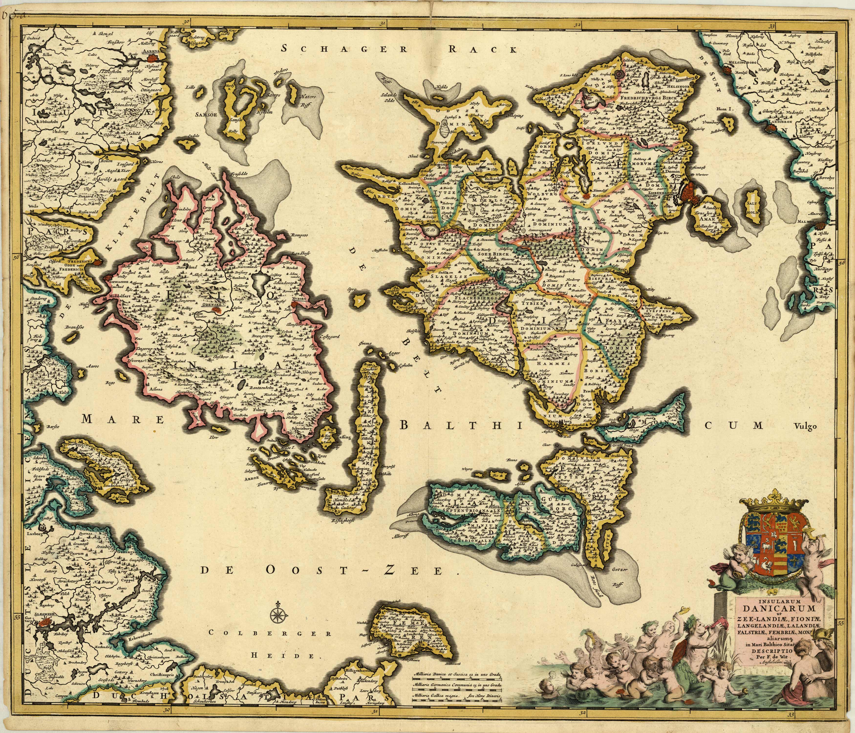 Insularum Danicarum ut Zee-Landiae