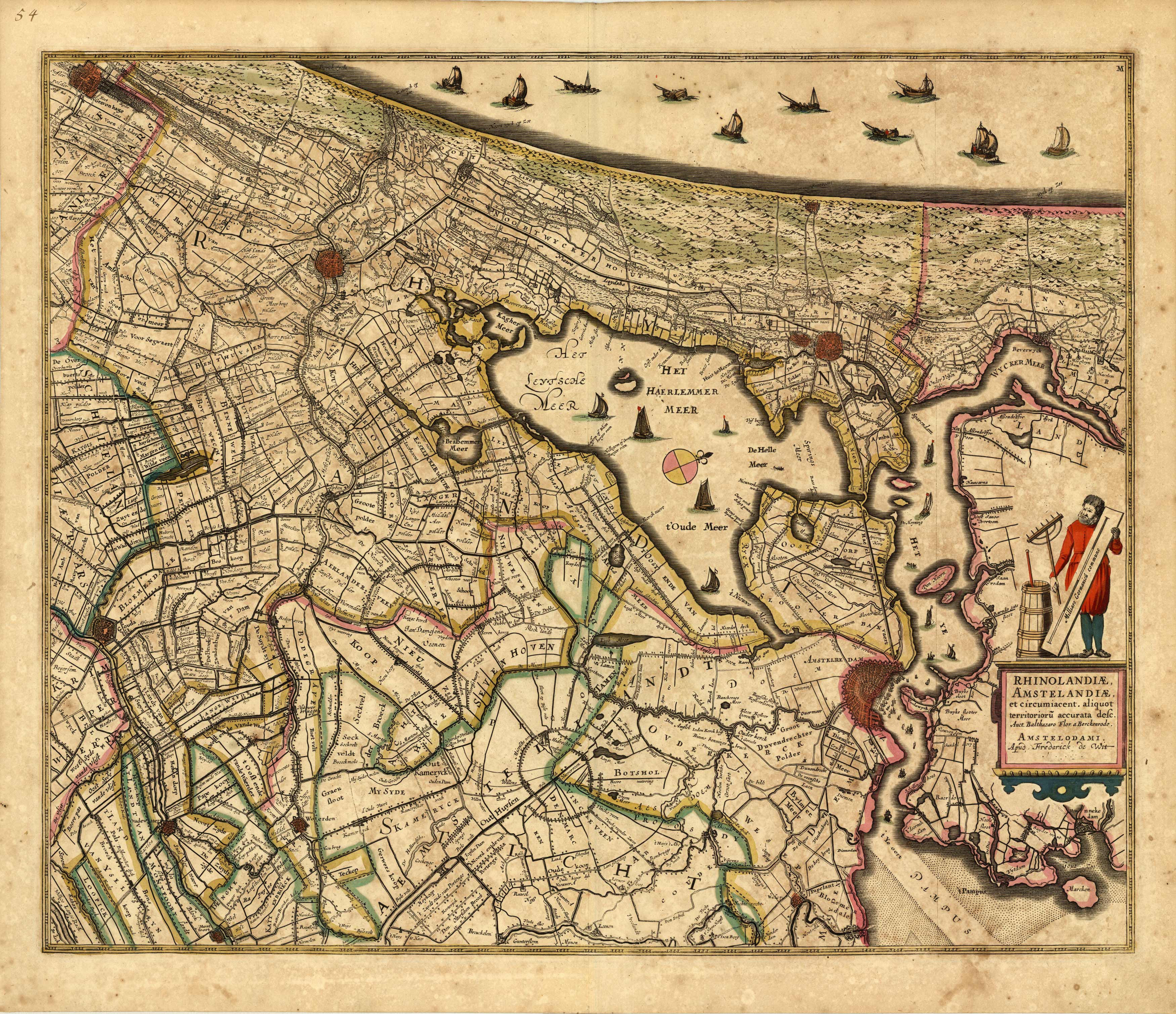 Rhinolande Amstelandiae et circumiacentï¿½ [Netherlands]