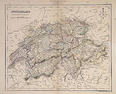 Switzerland and the Passes of the Alps