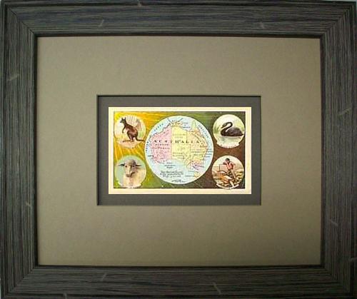 FRAMED Arbuckles Coffee Card of Australia'