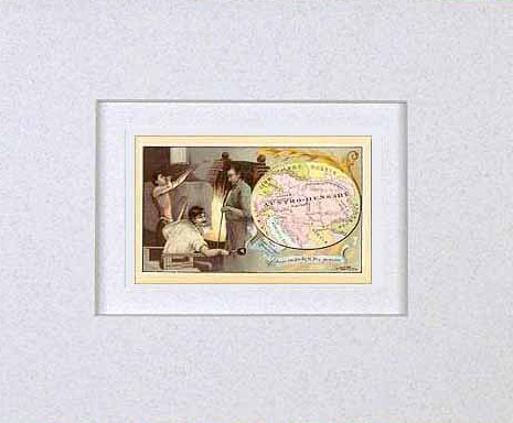 MATTED Arbuckles Coffee Card of Austro Hungary'