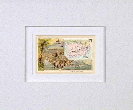 MATTED Arbuckles Coffee Card of the Cape Colony (South Africa)'