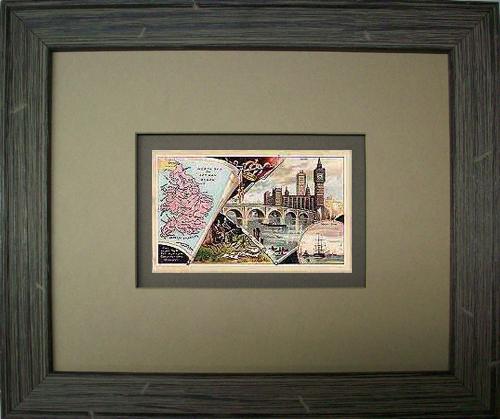 FRAMED Arbuckles Coffee Card of England'