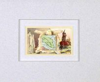 MATTED Arbuckles Coffee Card of Greenland'