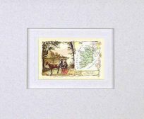 MATTED Arbuckles Coffee Card of Ireland'