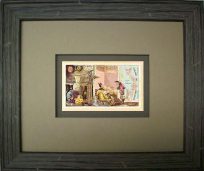 FRAMED Arbuckles Coffee Card of Empire of Japan'