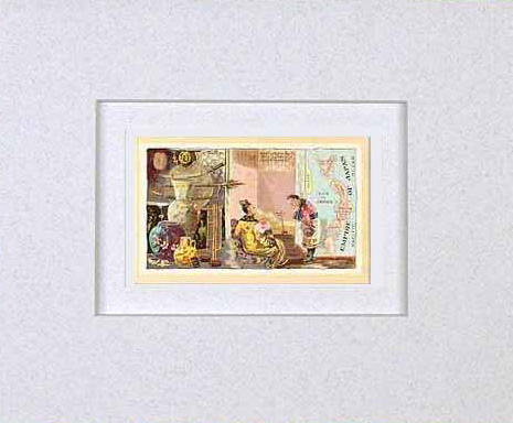 MATTED Arbuckles Coffee Card of  Empire of Japan'