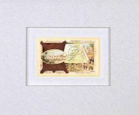 MATTED Arbuckles Coffee Card of Morocco'