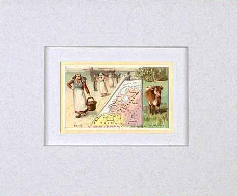 MATTED Arbuckles Coffee Card of Netherlands'